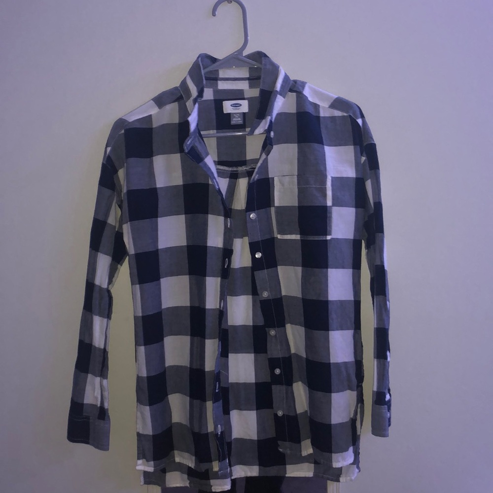 Blue flannel